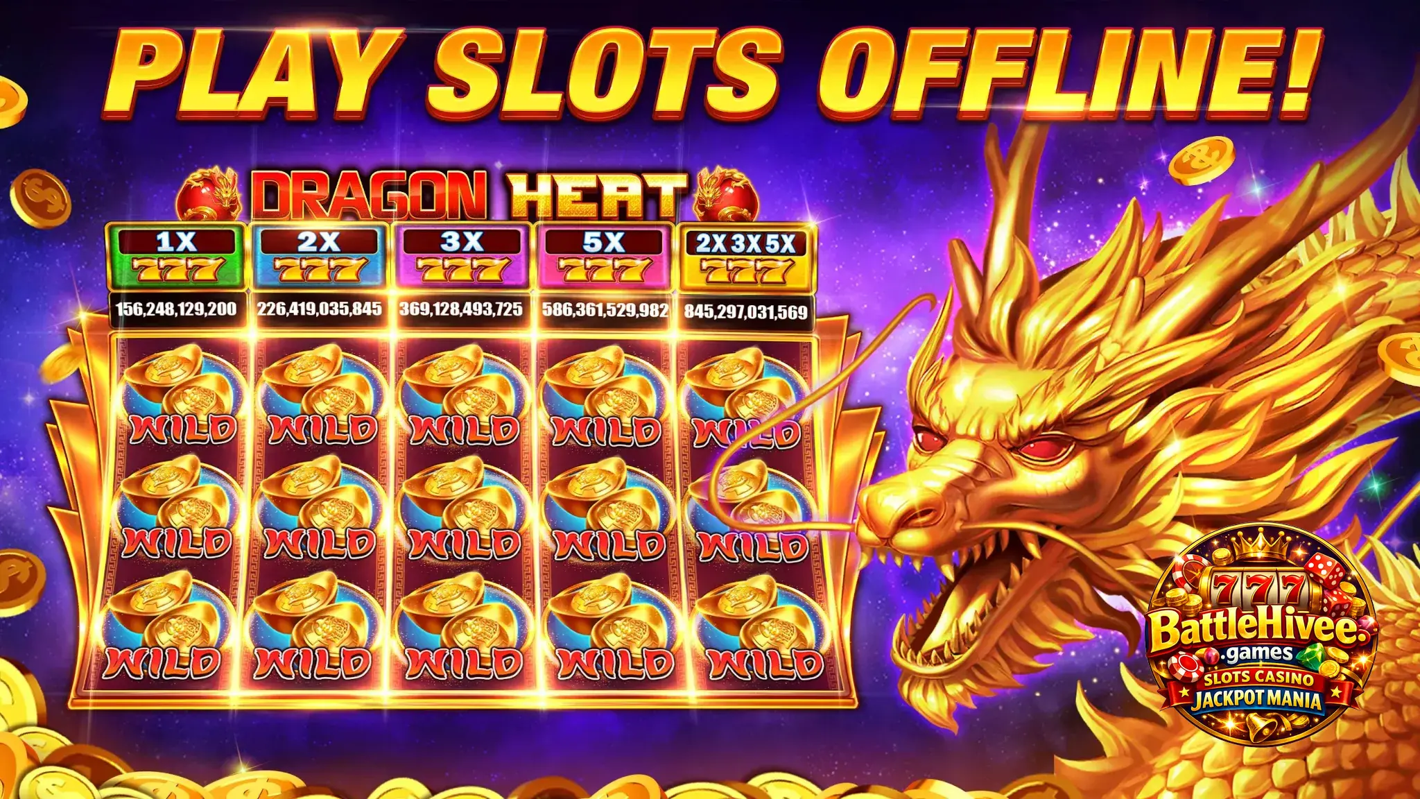 Jackpot Mania screenshot — BattleHivee.games promo capture 2
